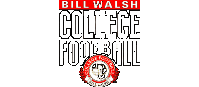 Bill Walsh College Football logo for Super Nintendo